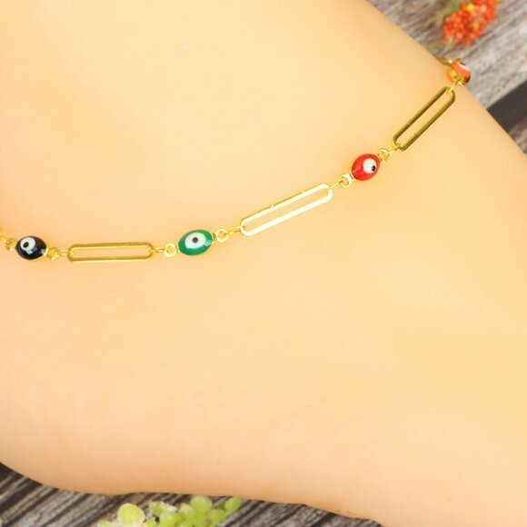 "Elegant Handmade Anklet – Delicate Jewelry for Women, MAR091475 - Picture 10 of 10